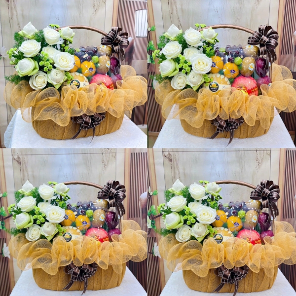 lẵng trái cây biếu tặng Nhà Bè